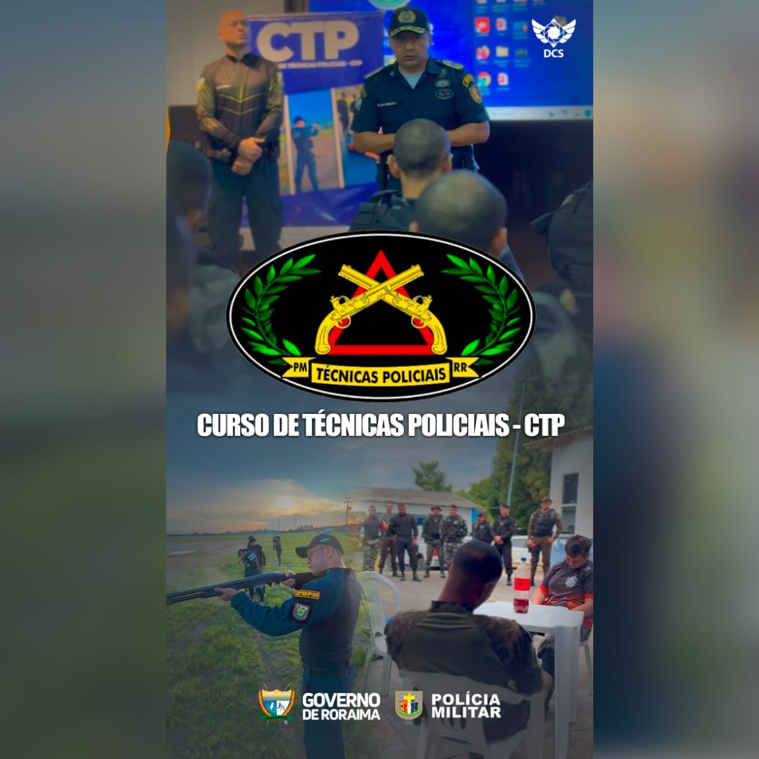 O antigo ROIP passa a se chamar Curso de Técnicas Policiais – CTP
